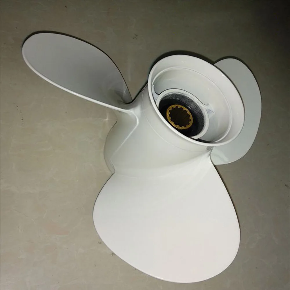 Алюминиевый пропеллер 13 слотов для Yamaha Hidea Parsun Seehorse Zhongfa 2-тактные подвесные