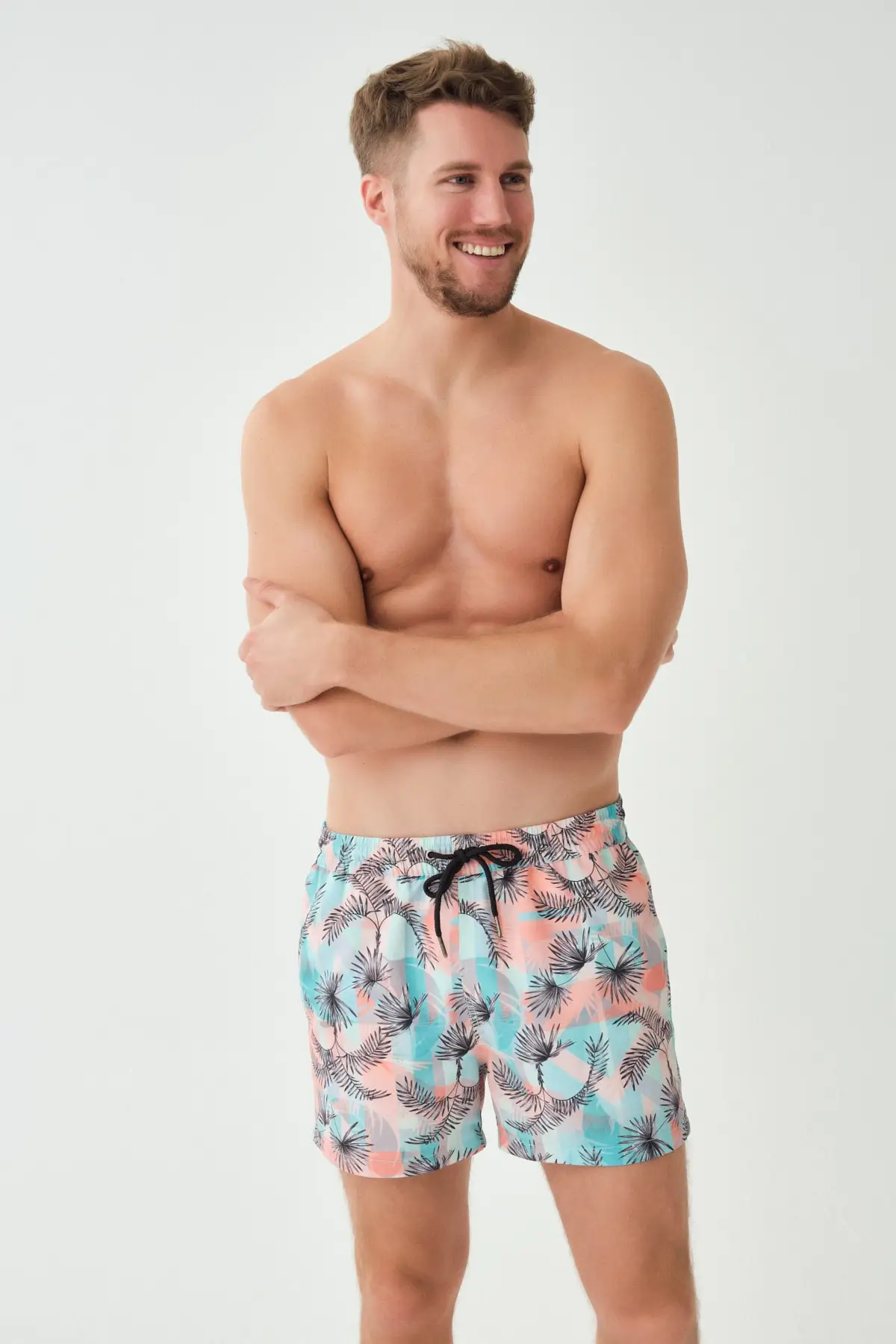 

Men's Surf Shorts Swim Shortsicron Powder Pattern Short Shorts