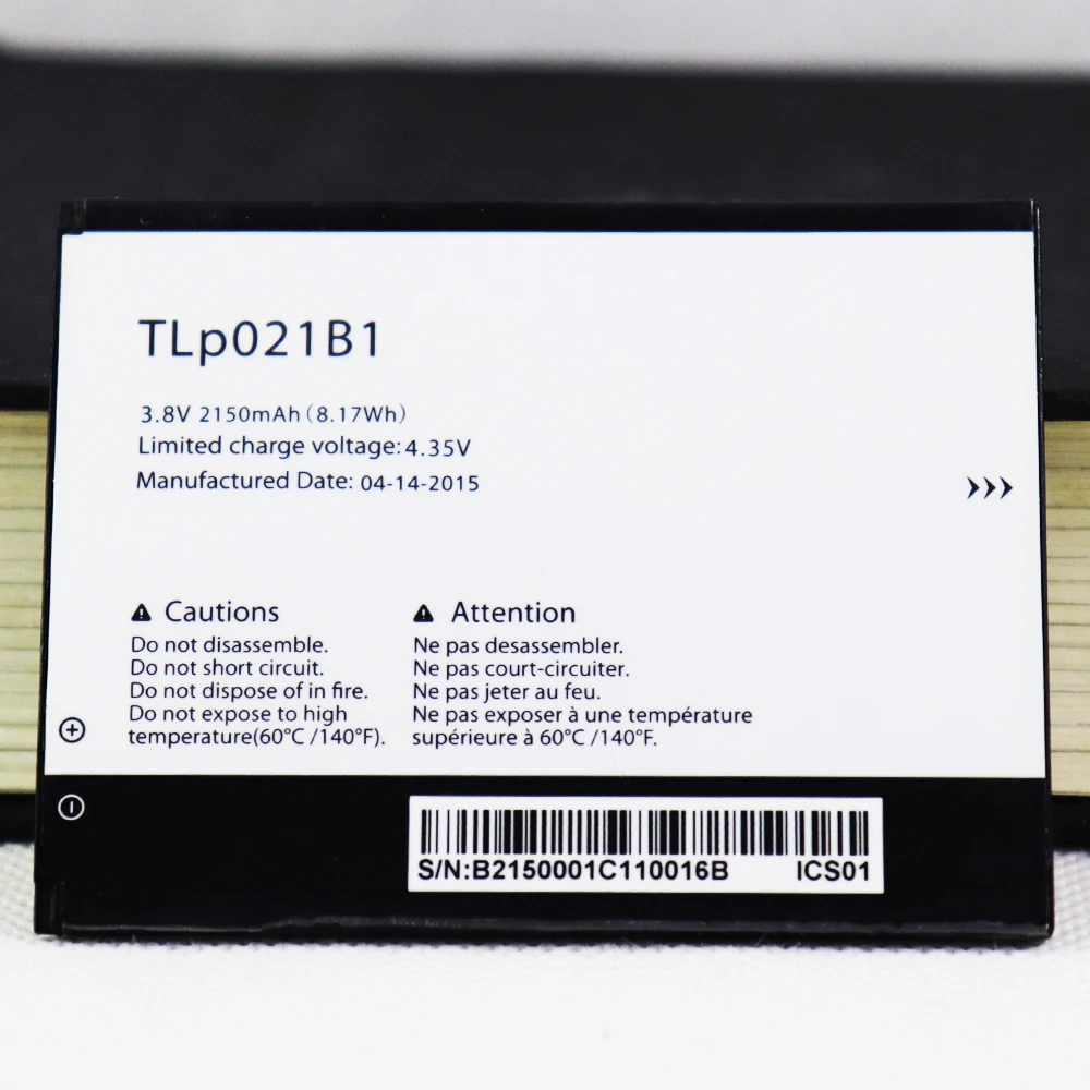 Мобильный аккумулятор для Alcatel TLi004FA / TLi019DA TLi022A1 TLp017A1 TLp021B1 TLp025A1