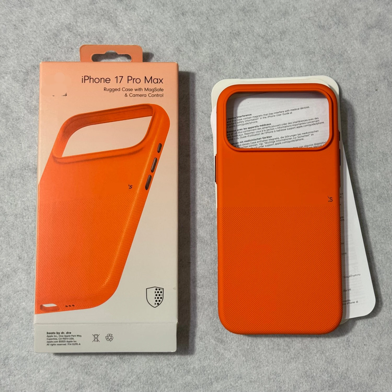 Новый официальный чехол с круговыми точками для MagSafe, прочный, для iPhone 17 Pro Max, с магнитной беспроводной зарядкой и управлением камерой (art.: 3920da900194b) - 3920da900194b