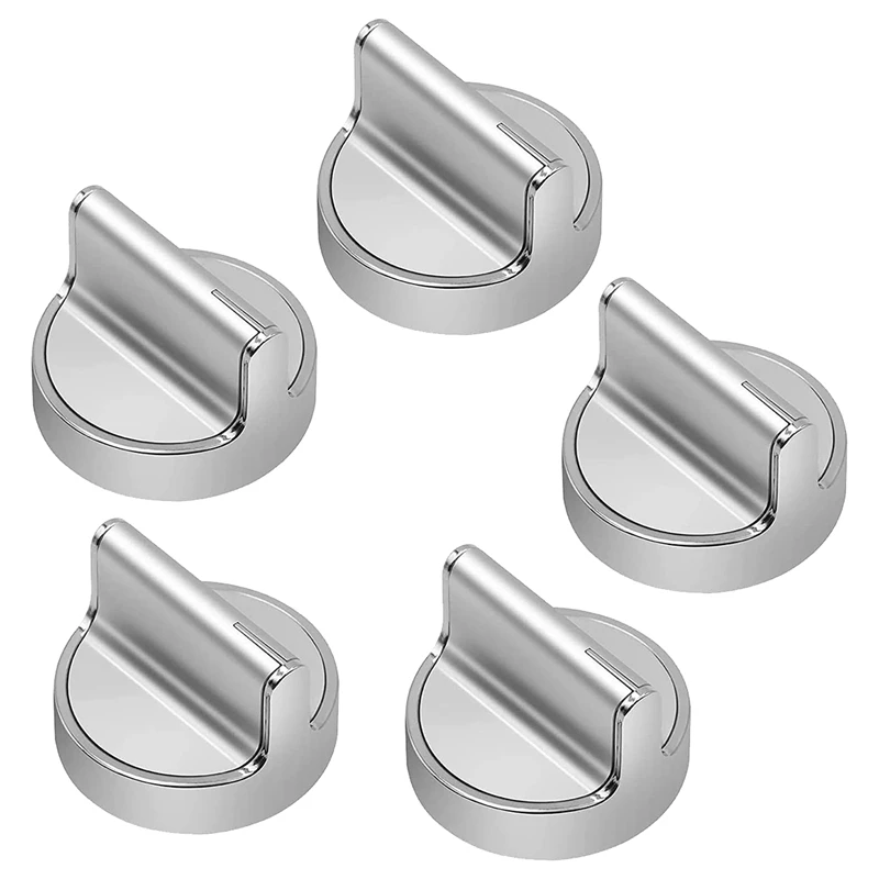 

W10594481 Cooker Stove Control Knob Replacement For Whirlpool Stove/Range - Pack Of 5