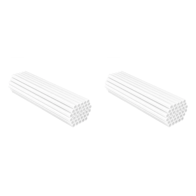

Пластиковые белые дюбелые стержни для кексов в несколько рядов, 100 шт., для строительства и укладки (длина 0,4 дюйма, диаметр 12 дюймов)