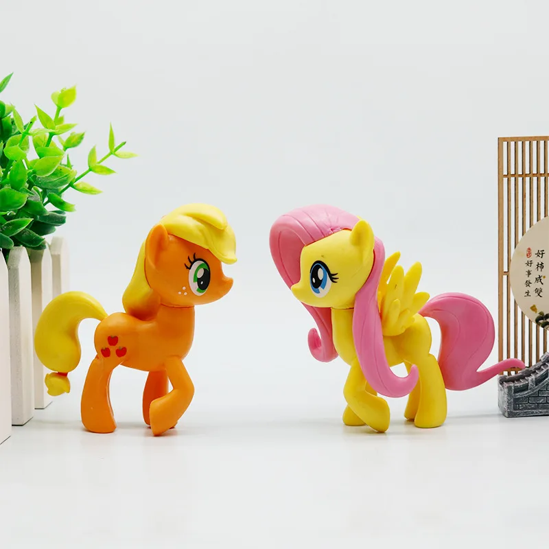 Набор фигурок My Little Pony: Полная коллекция, декоративные фигурки радужных единорогов, игривые игрушечные пони для коллекции и демонстрации (art.: 3920dbe30dbd4) - 3920dbe30dbd4