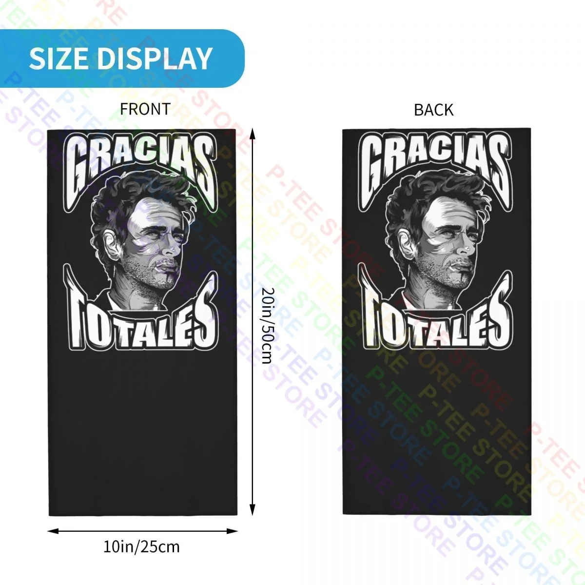 Cerati Soda Stereo Gracias Totales Rock Bands Аргентина Музыка Gustavo Шея Гетры Бандана Шарф Маска Для