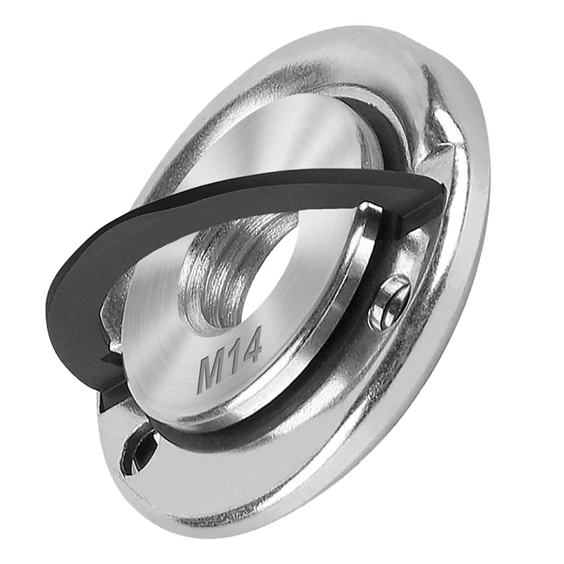 

1PCS Angle Grinder Flange Nut Grinder Nut For Angle Grinder M14 With Lever, Clamping Nut For Flex