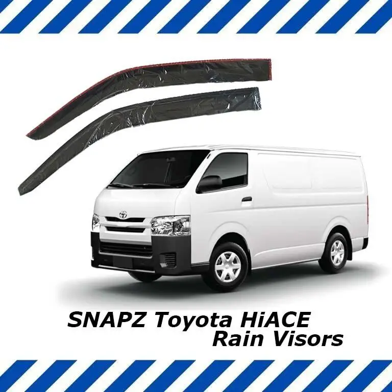 

Toyota Hiace дверные окна дождевики дефлектор