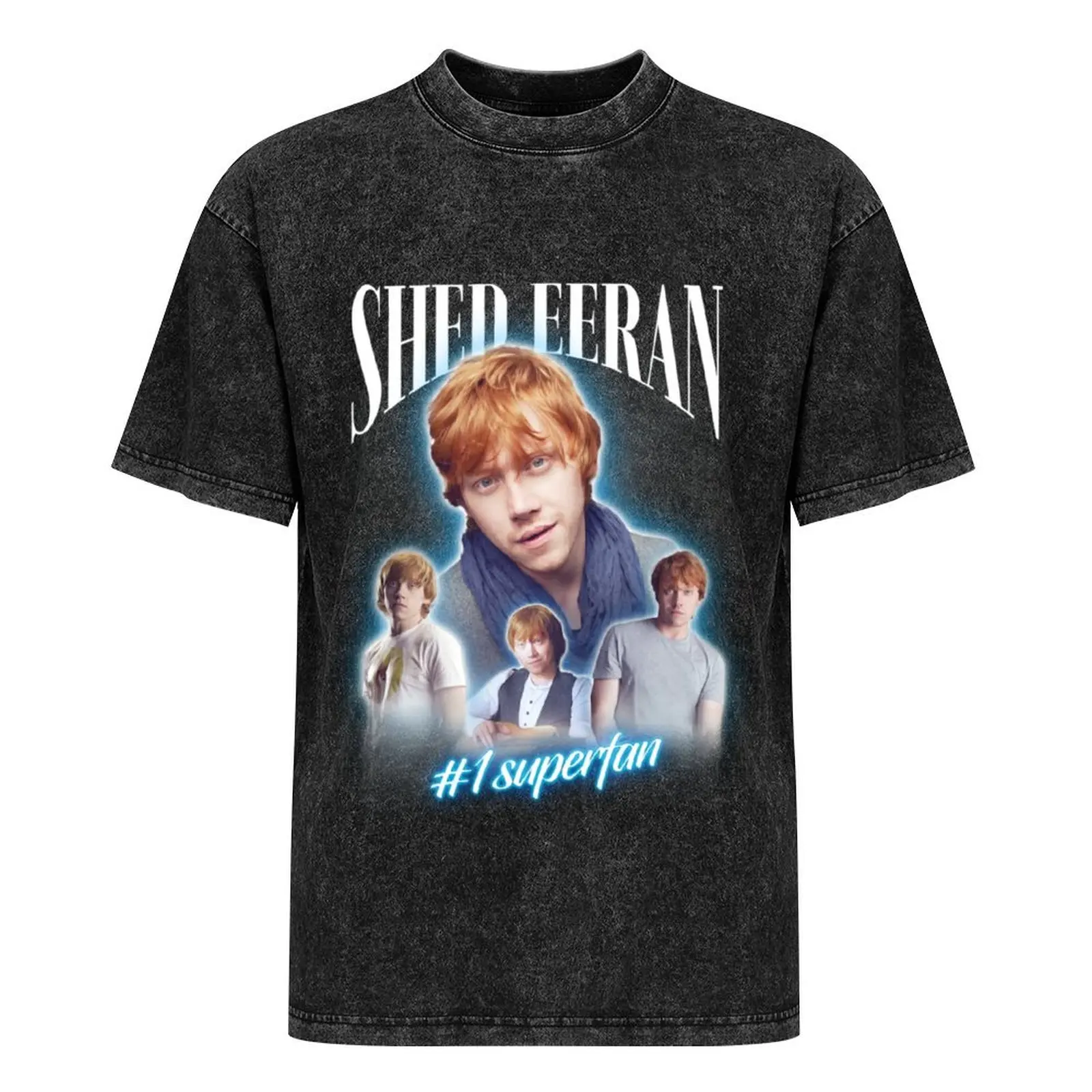 Футболка Rupert Grint Shed Eeran с карикатурой и Проколом футболка коллажем аниме одежда
