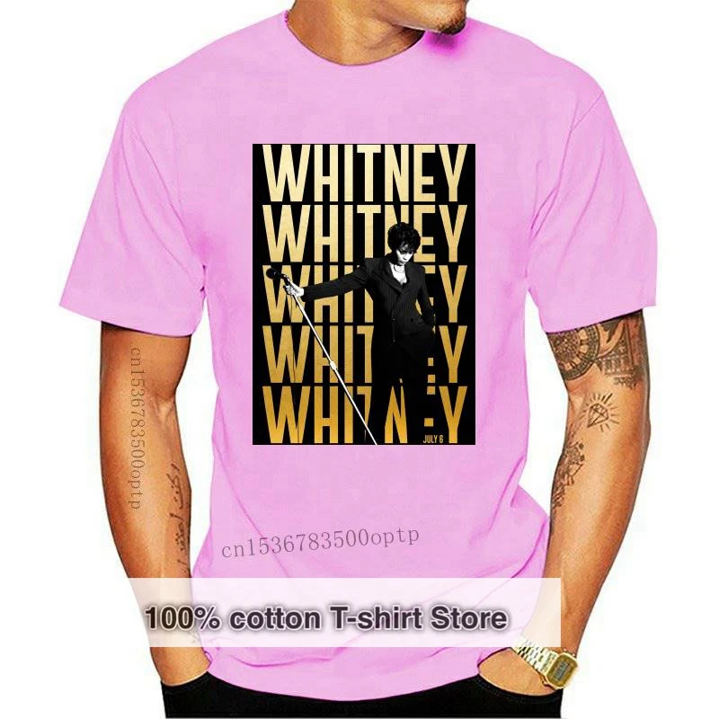 

New Limitiert Neu Whitney Houston American Pop Singer Men Women T-Shirt Groumlszlige S-3XL Harajuku Tops Fashion Classic Tee Shi