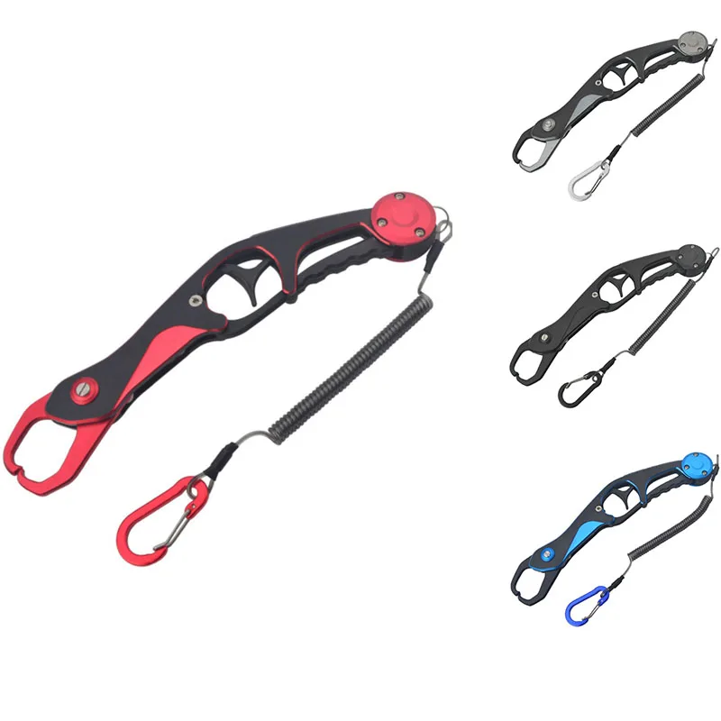 

Aluminum Portable Light Fish Lip Grip Fishing Gripper Grabber Fishing Tool
