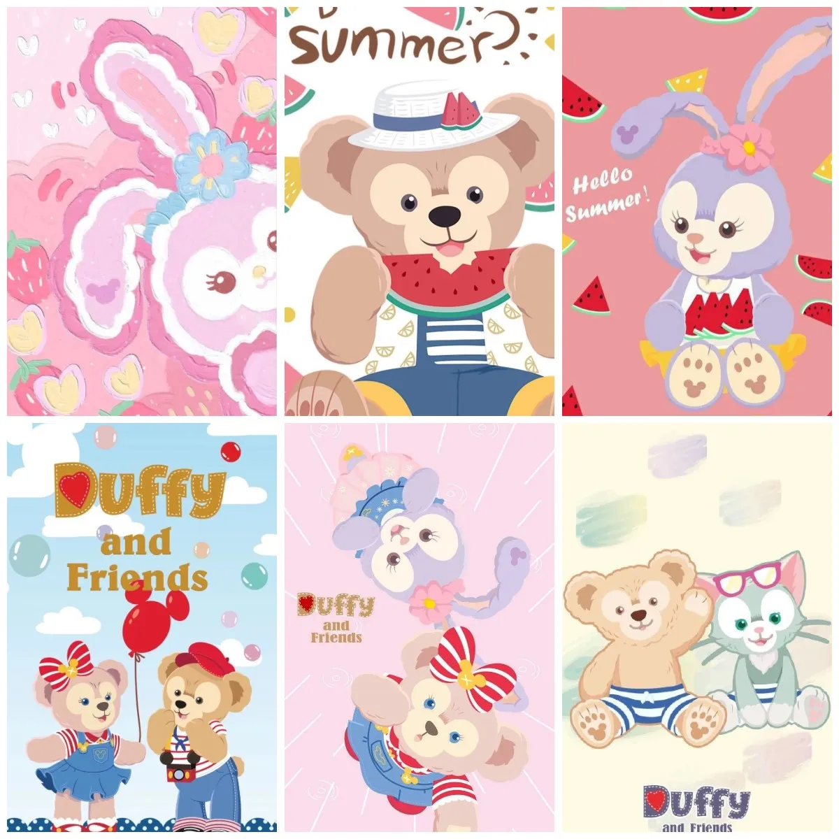 

Алмазная 5D картина Duffy And ShellieMay, Набор для вышивки крестиком из мультфильмов Диснея, мозаика ручной работы, домашний декор