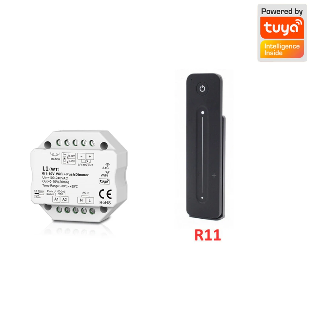 

YSRSAI Wi-Fi+RF Диммер 0/1-10В