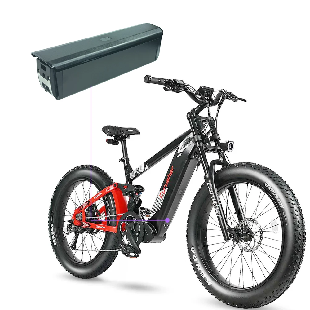 Lankeleisi MG600 Plus Скрытая трубчатая батарея 48 В 52 20 Ач 1040 Втч Himiway Big Dog Cobra 750 Вт 1000