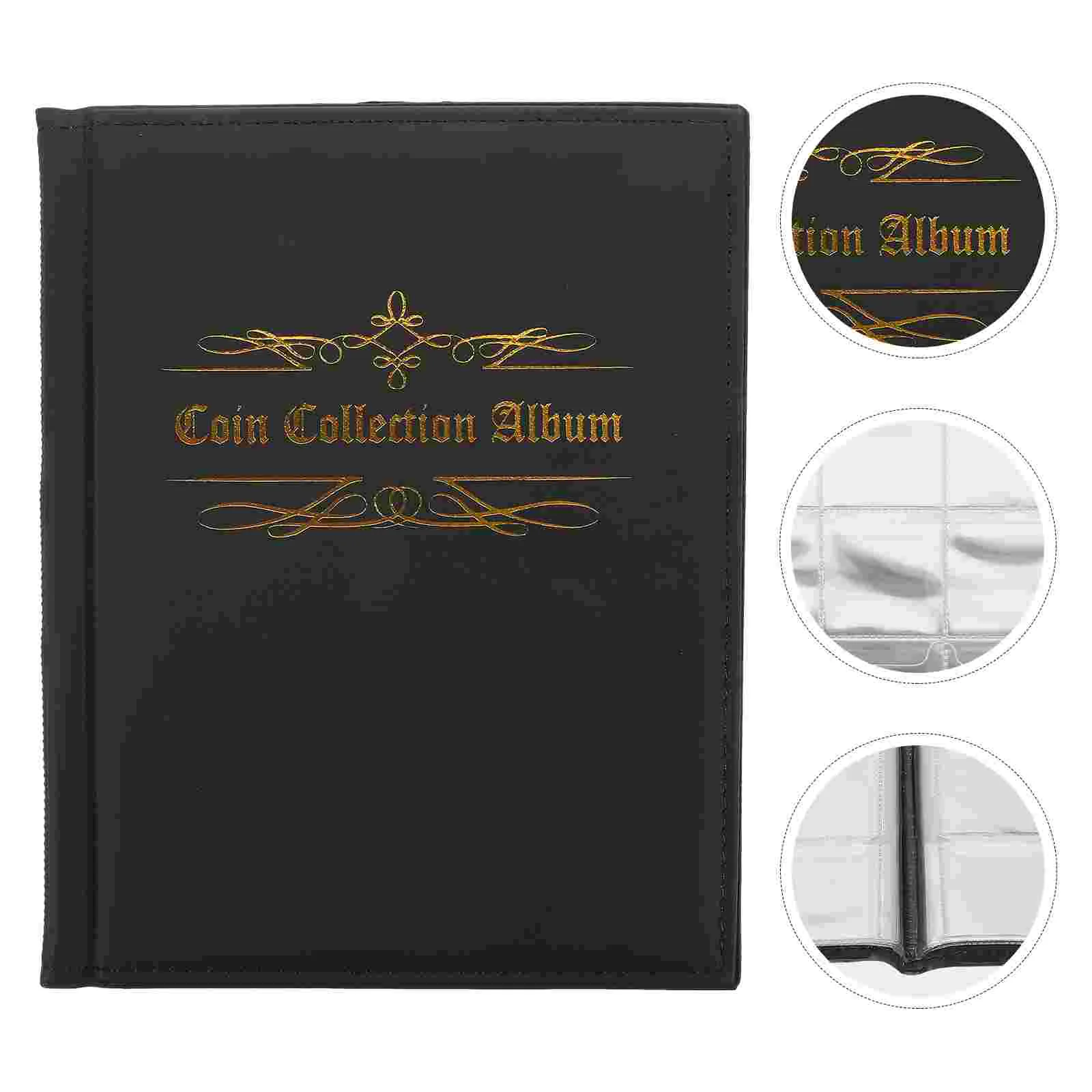 

Coin Collection Book Organizer Collectors Gift Books Storage Album Commemorative Albums Coins Holders