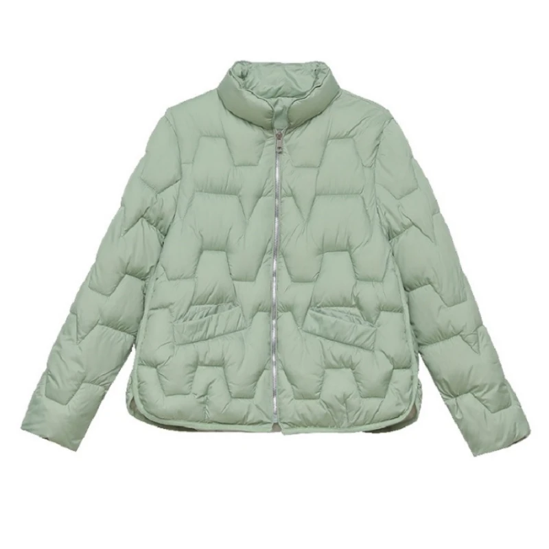 Women 2022 New Winter Clothes Korean Loose Small Padded Coat Female Light Cotton Jacket Short Relaxed Cotton Padded Jacket