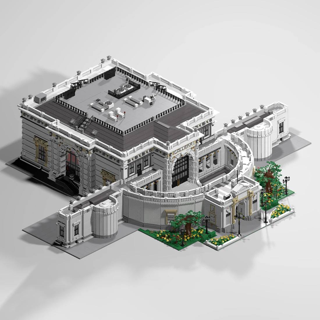 Рисунок 3 - Авторизованная модель дворца Galliera