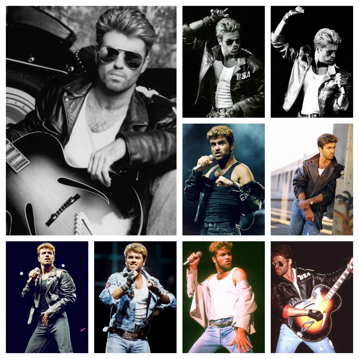 5D Full Drill George Michael Diamond Embroidery Painting UK Music Star Wall Art Cross Stitch Kit Picture Mosaic Craft Home Decor