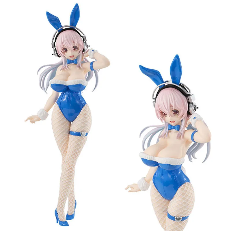 

Оригинальная привлекательная Аниме Фигурка 30 см, персонализированная игрушка, черный кролик, девочка, ведущая певица, стоящая декоративная...