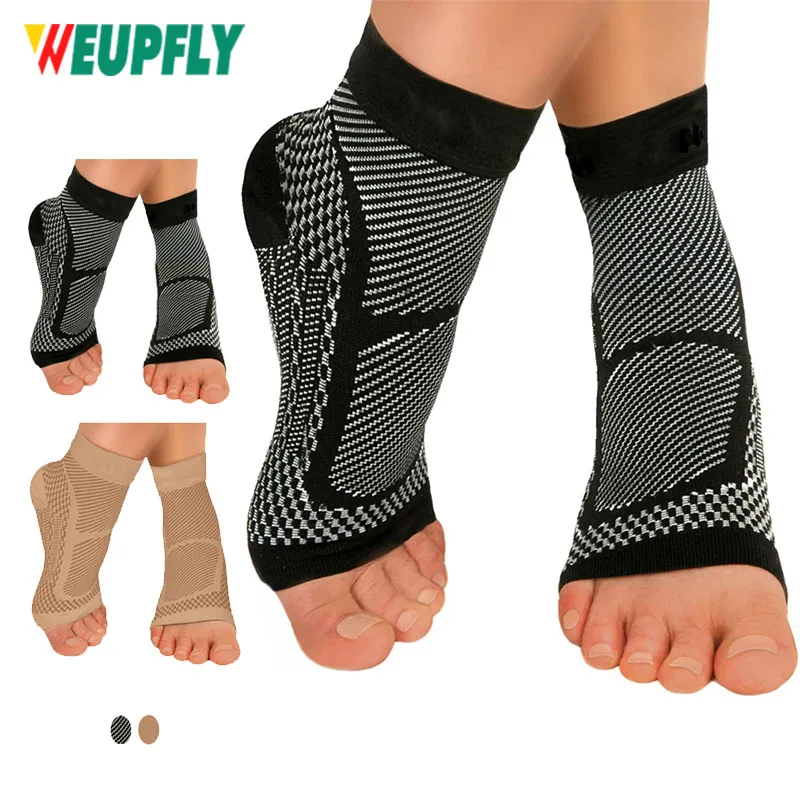 

1Pair Ankle Brace Compression Sleeve Plantar Fasciitis Socks with Foot Arch Support Relieves Achilles Tendonitis, Joint Pain