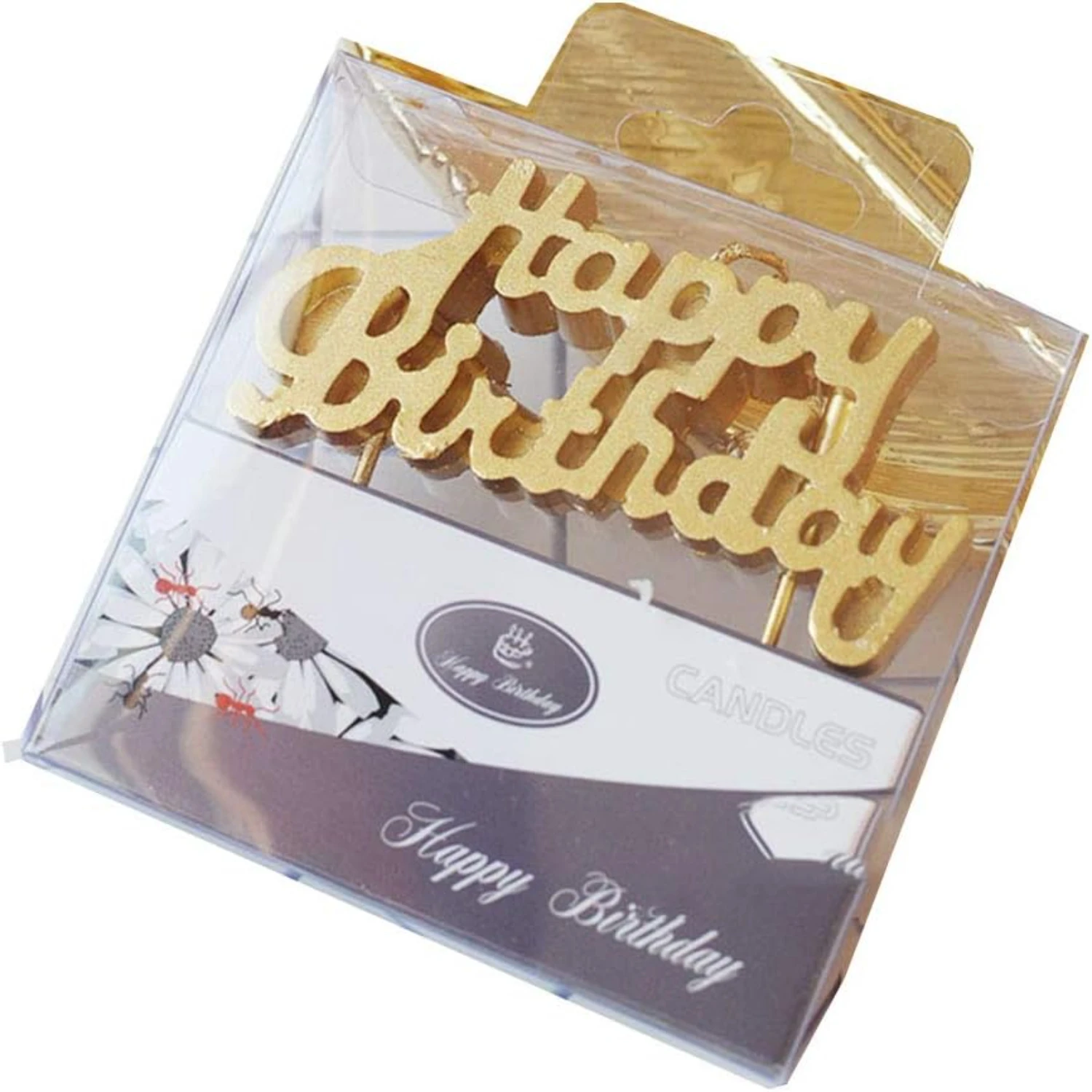 QQYL Золото Серебро 1-й 2-й 4-й 18-й 21-й 25-й 30-й 40-50 60-й 65-й 70 85-й 95-й Топпер для торта С Днем