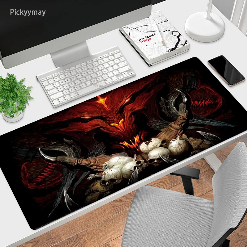 diablo 3 large mousepad anime gamer gaming mouse pad xxl computer accessories big keyboard laptop table padmouse speed desk mat free global shipping