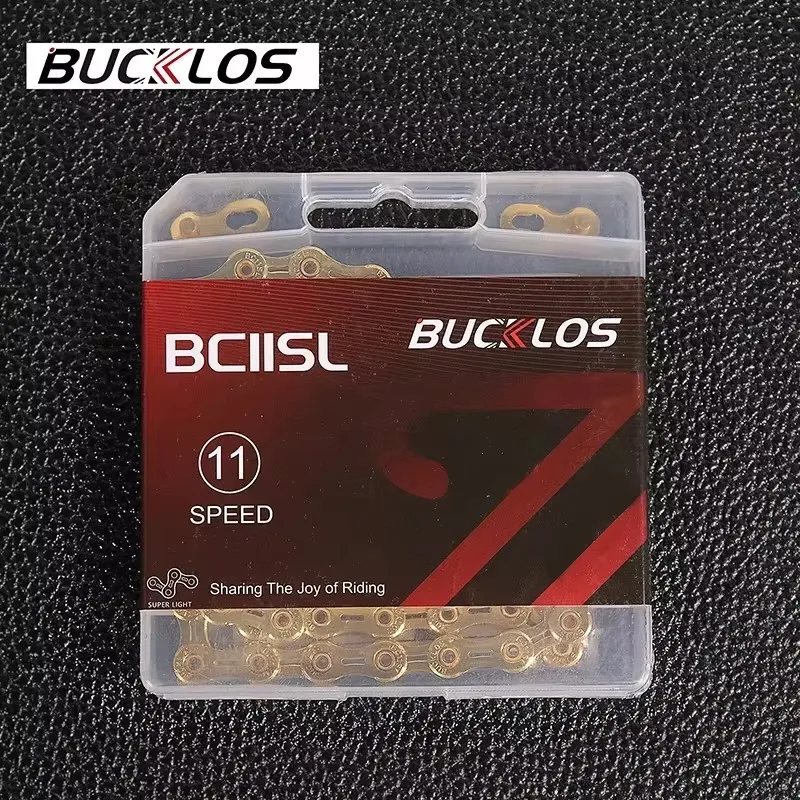 Велосипедная цепь BUCKLOS 10v 11v 11EL 11SL Цепь 8s 9s 10s 11s 12s Скоростной велосипедный ток 116/126