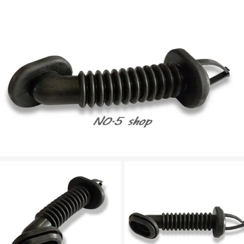 5 шт. 25x39 мм автомобильная проводка дверная трубка резиновая втулка Пыленепроницаемая резиновая защитная втулка овальная черная