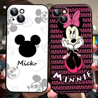 mickey minnie mouse piuto for apple iphone 13 12 11 pro max mini x xr xs max se 6 6s 7 8 plus phone case back black