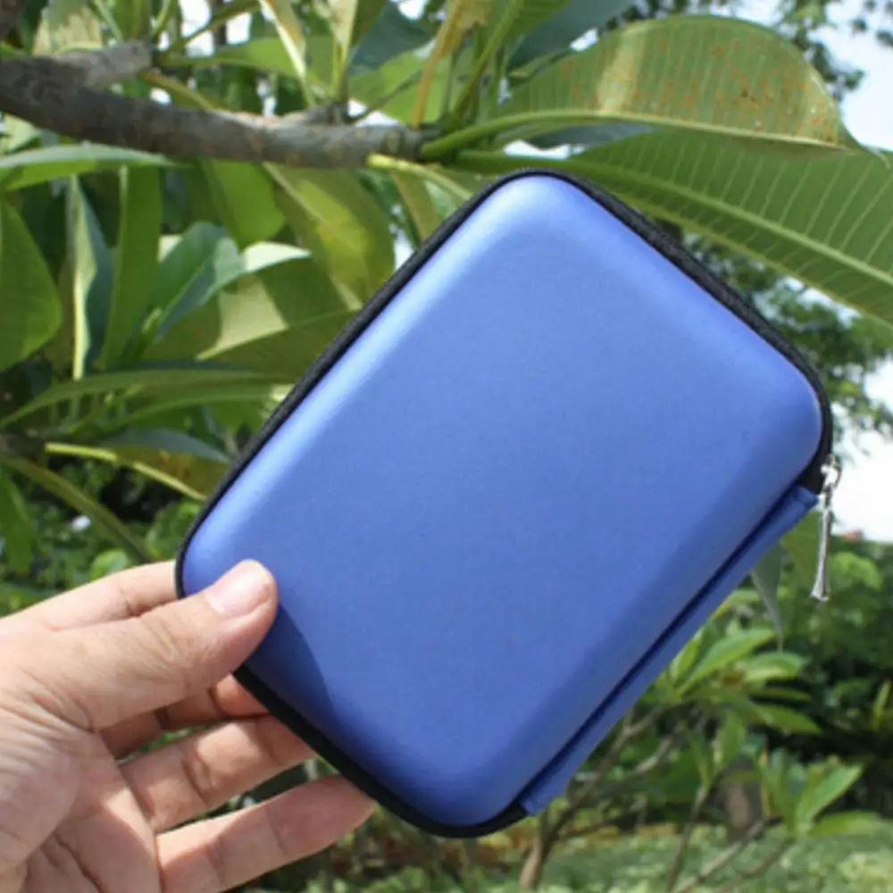 

EVA Shockproof Reader Pouch 2.5 Inch Protection Case SSD Solid State Disk Portable Hdd Storage Bag For USB Cable Card Hard Case