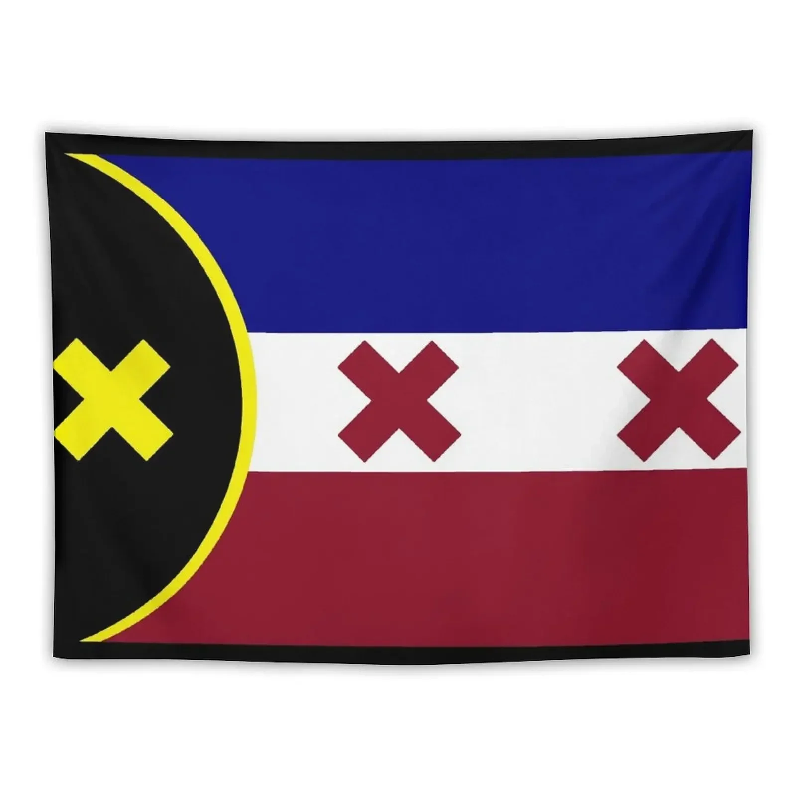 Гобелен с флагом Лманаберга эстетический декор для комнаты корейские украшения