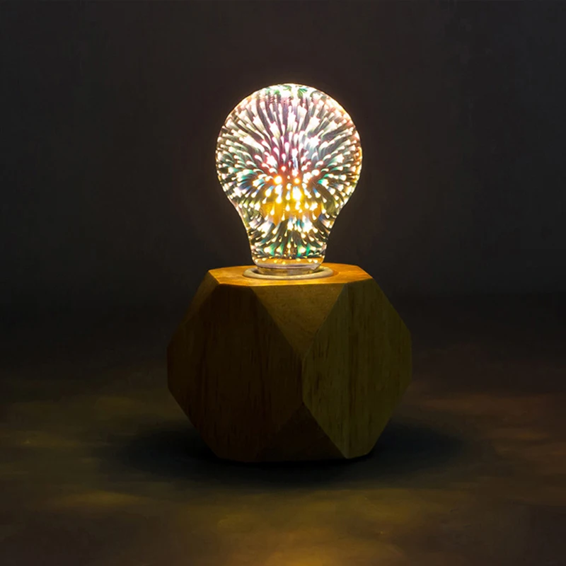 

1 шт., 3D украшение, E27, 4,5 вт, 85-265 в