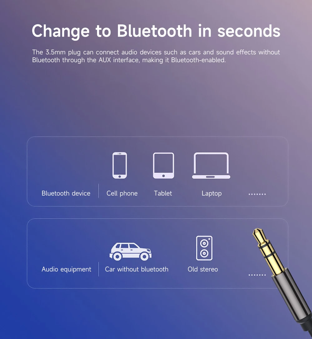 Новый Bluetooth-адаптер Aux-ключ USB к разъему 3 5 мм автомобильный аудио Aux Bluetooth 0
