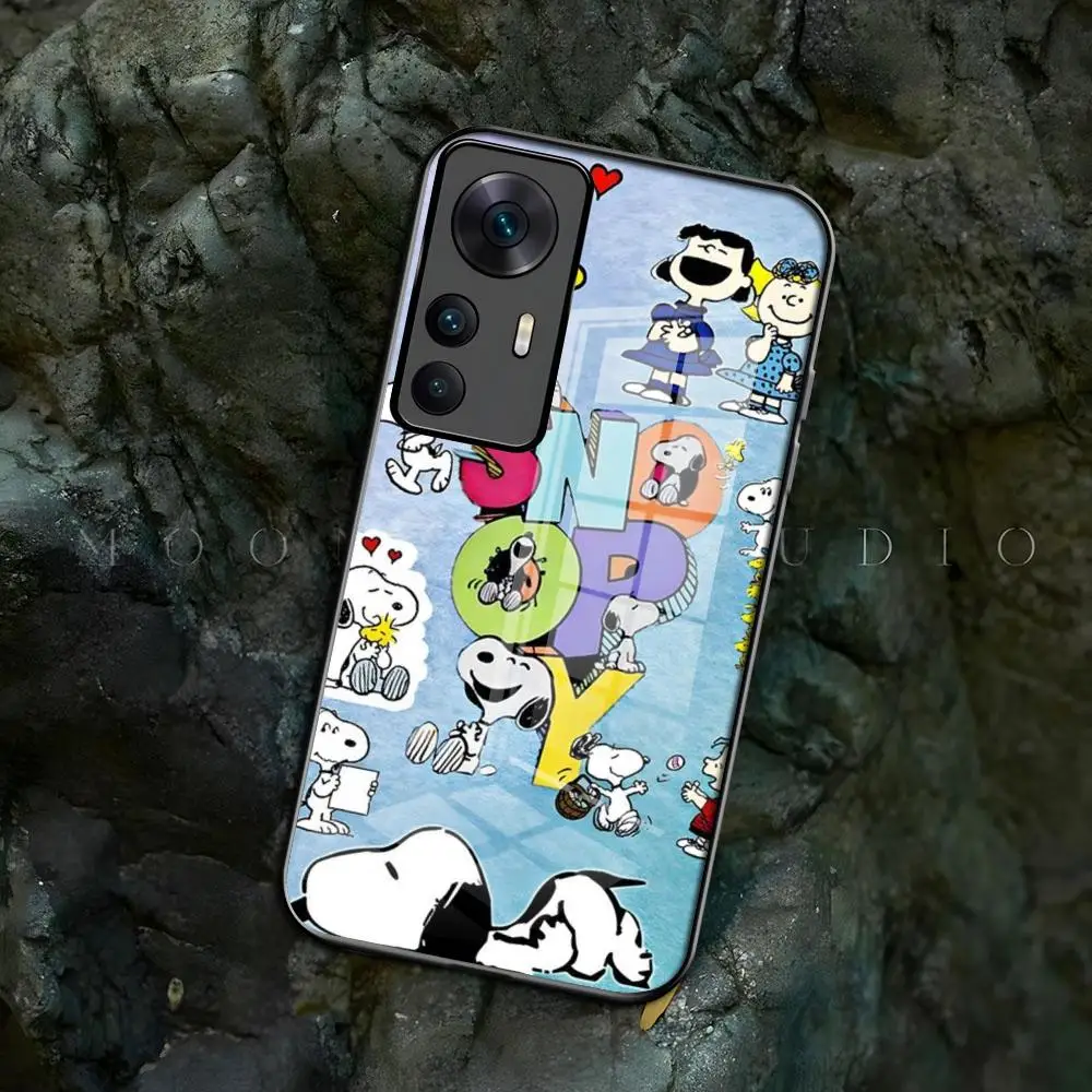 Милый мультяшный S-Snoopys чехол для телефона Samsung s 24 23 22 21 20 a 34 54 53 note20 m54 ultra Plus