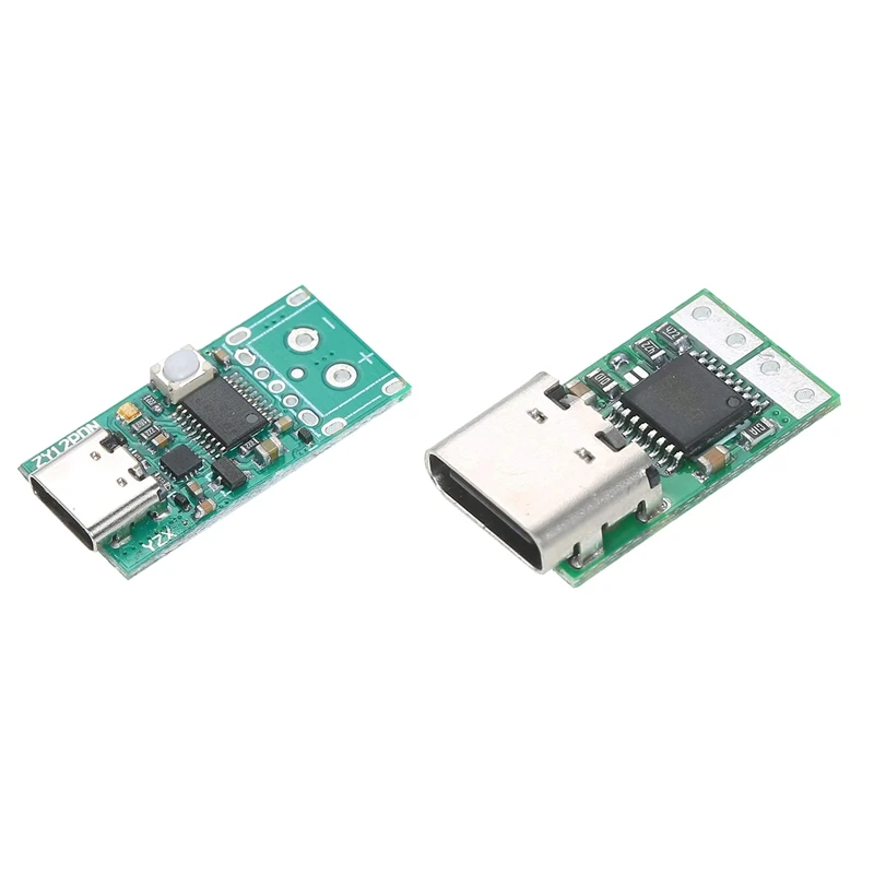 

2X USB-C PD2.0/3.0 To DC Converter Power Supply Module Decoy Trigger Poll Polling Detector Tester(ZYPDS&ZY12PDN)