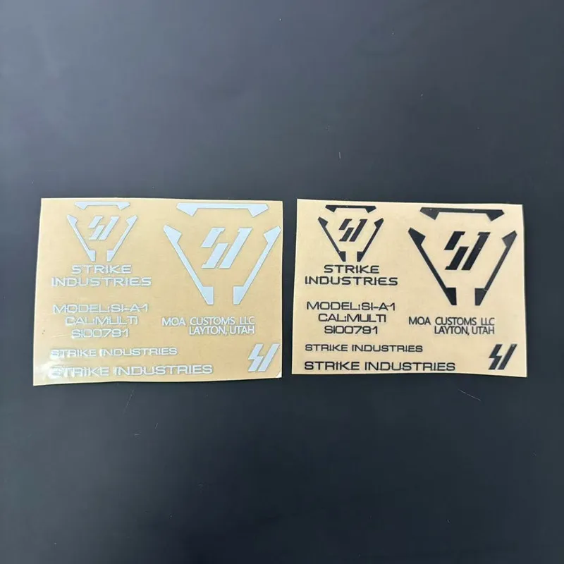 SI Металлическая наклейка Белый Черный DIY Украшение MK18 New Weill G36 Jinming M4 Гелевой шар