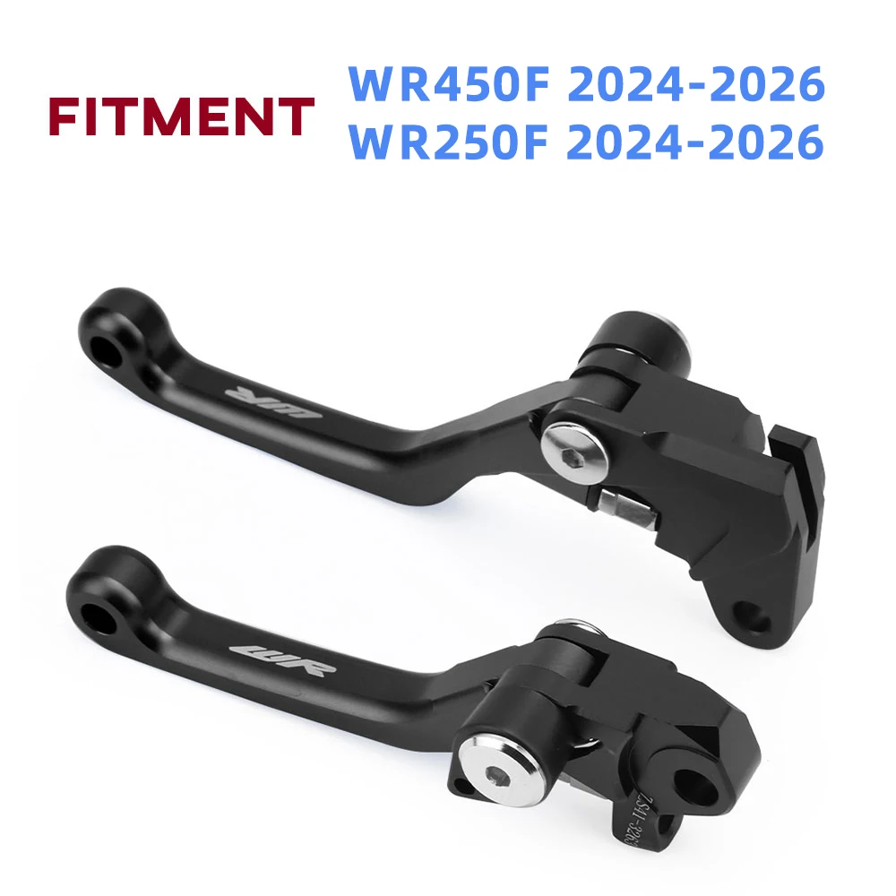 

Рычаги сцепления и тормоза для мотоциклов Yamaha WR250F WR450F WR 250F 450F WR250 WR450 2001-2026, для мотокросса и бездорожья