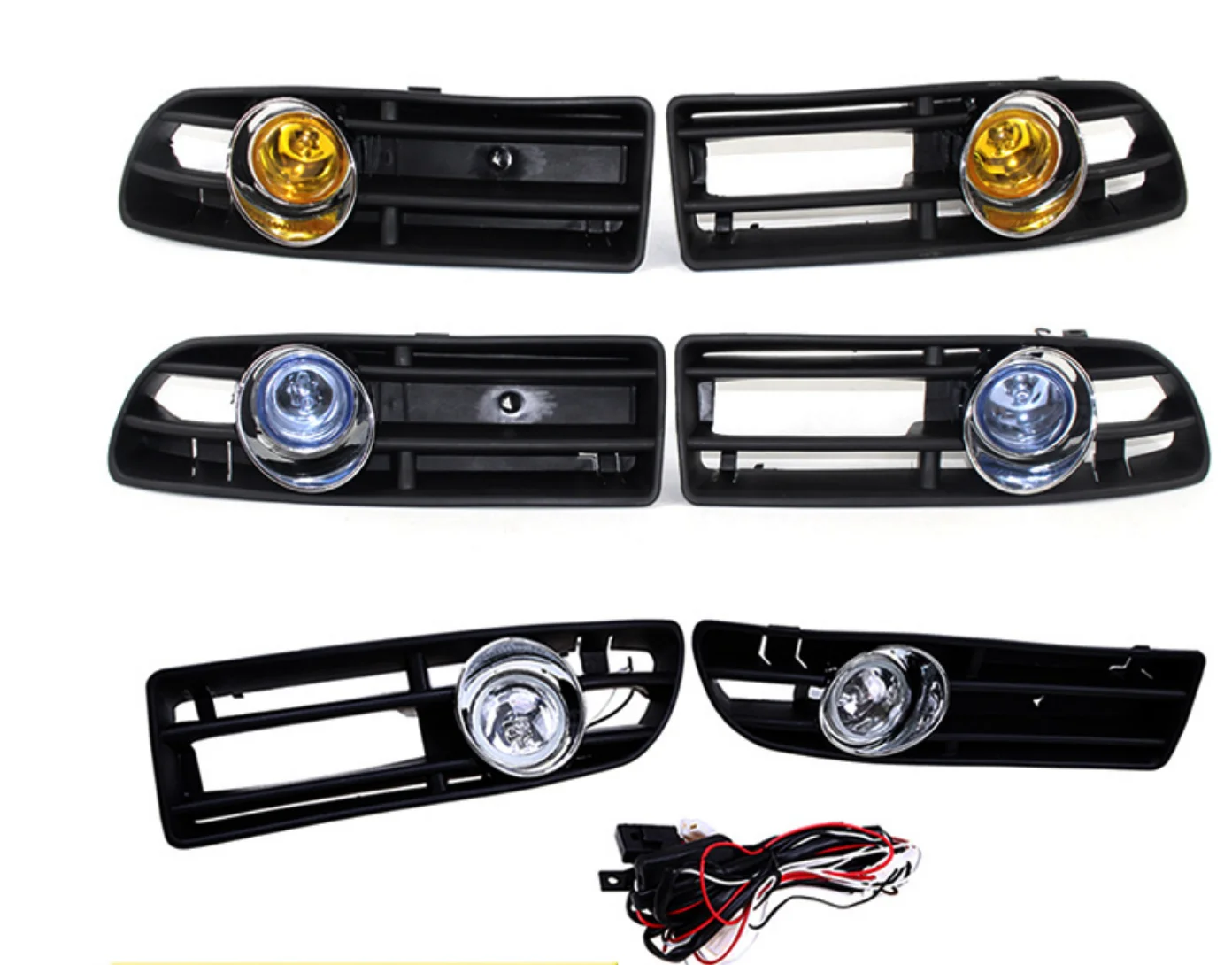 Декоративная решетка рамы передней противотуманной фары для Volkswagen VW Bora 1998-2005 |