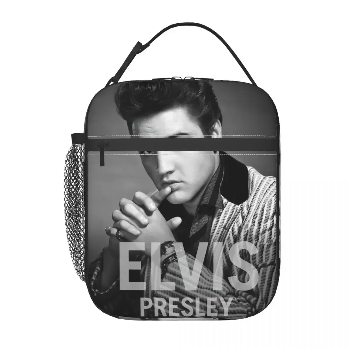 E-Elvis Presley Merch изолированная сумка-тоут для ланча школы офиса коробки хранения