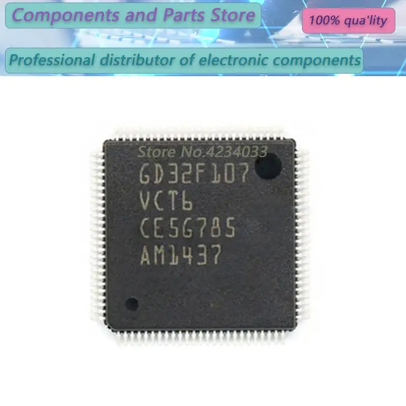 

1PCS GD32F107VCT6 GD32F107VCT GD32F107V LQFP-100 NEW100%
