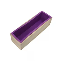 wood and silicone molds tool for soap making loaf cutting