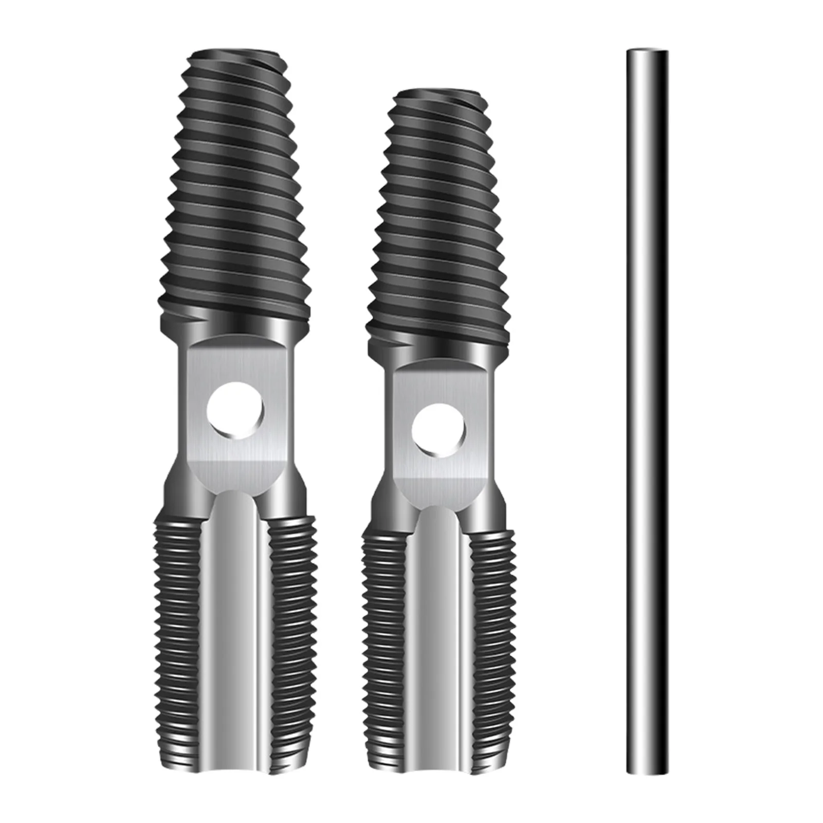 

Double-Head Tap Valve Screw Extractor Damaged Broken Wire Water Pipe Bolt Remover Multipurpose House Screw Extract Tool 2022