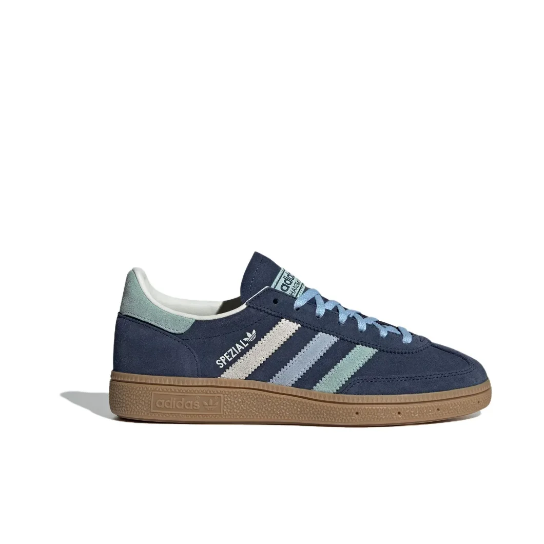 Мужские и женские классические кроссовки Adidas темно-синие цвета индиго голубого