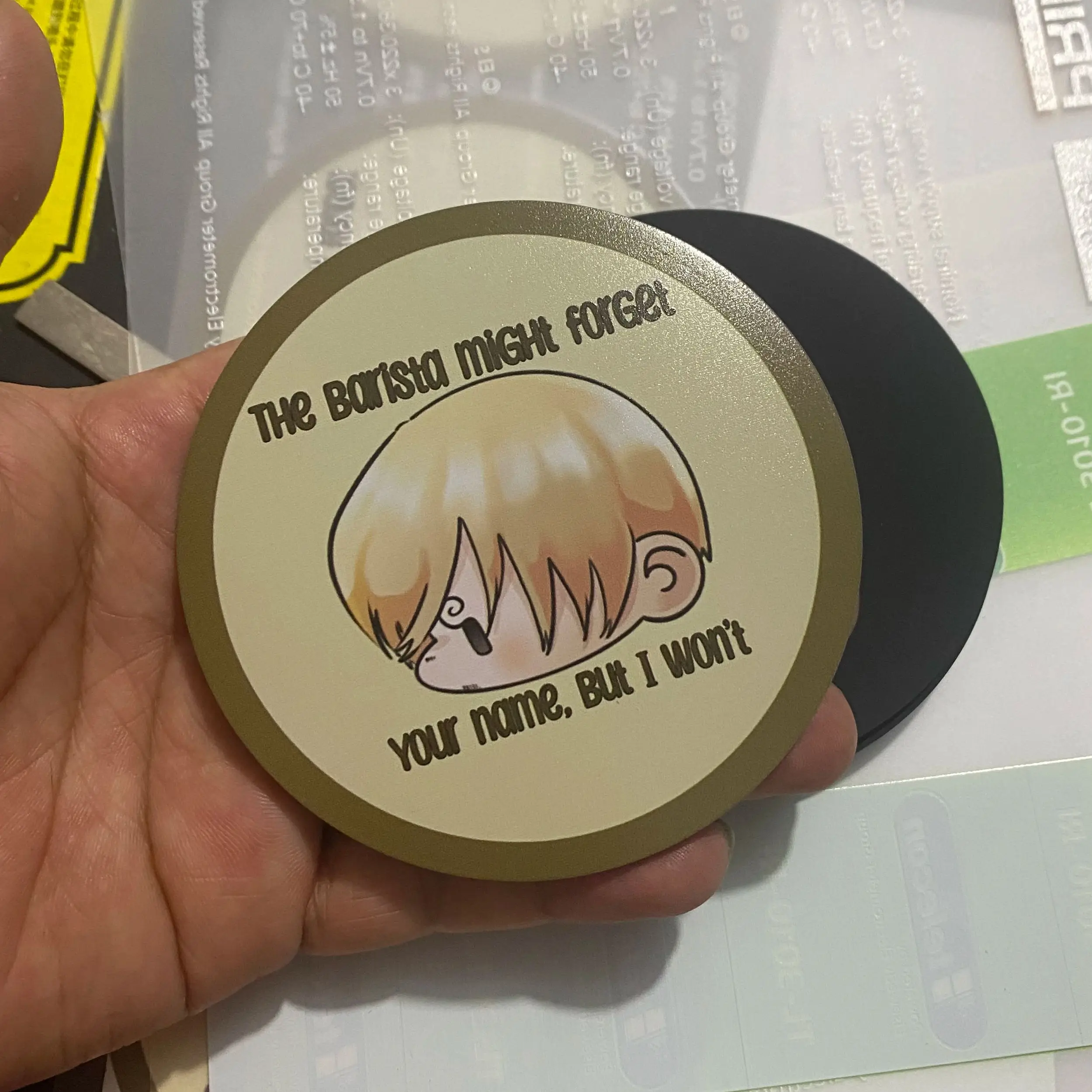 Экологически чистые силиконовые стеклянные подставки под напитки с логотипом