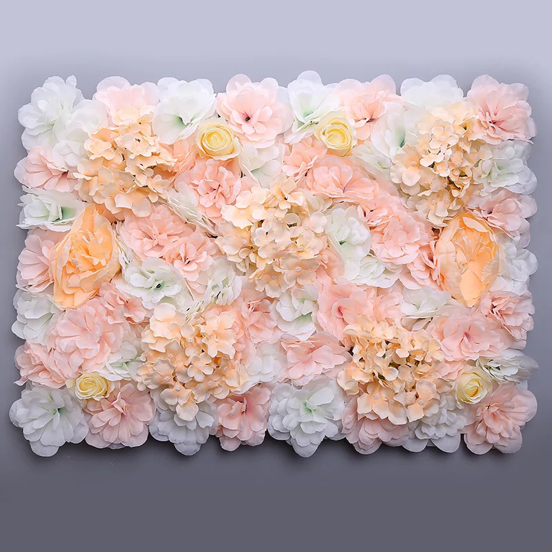 

40x60 Decorative Flower Panel Artificial Silk Flowers Wall For Birthday Wedding Wall Decor Baby Shower Party Backdrop Customiz