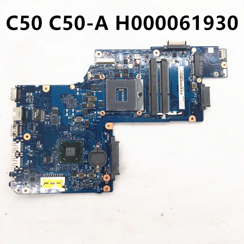 Mainboard For Toshiba C50 C55 C50-A C55 C55-A Laptop Motherboard H000061930 W/ SLJ8E HM76 (Support i3/i5/i7) DDR3 100% Tested OK