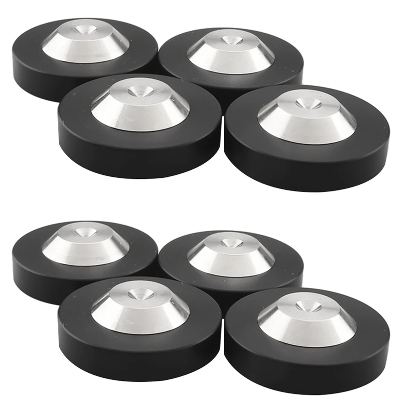 

HTHL-Hifi Audio 8 шт., усилитель для динамика, стандартная базовая панель с шипами, изолирующие ножки, улучшающие звук 39x13 мм