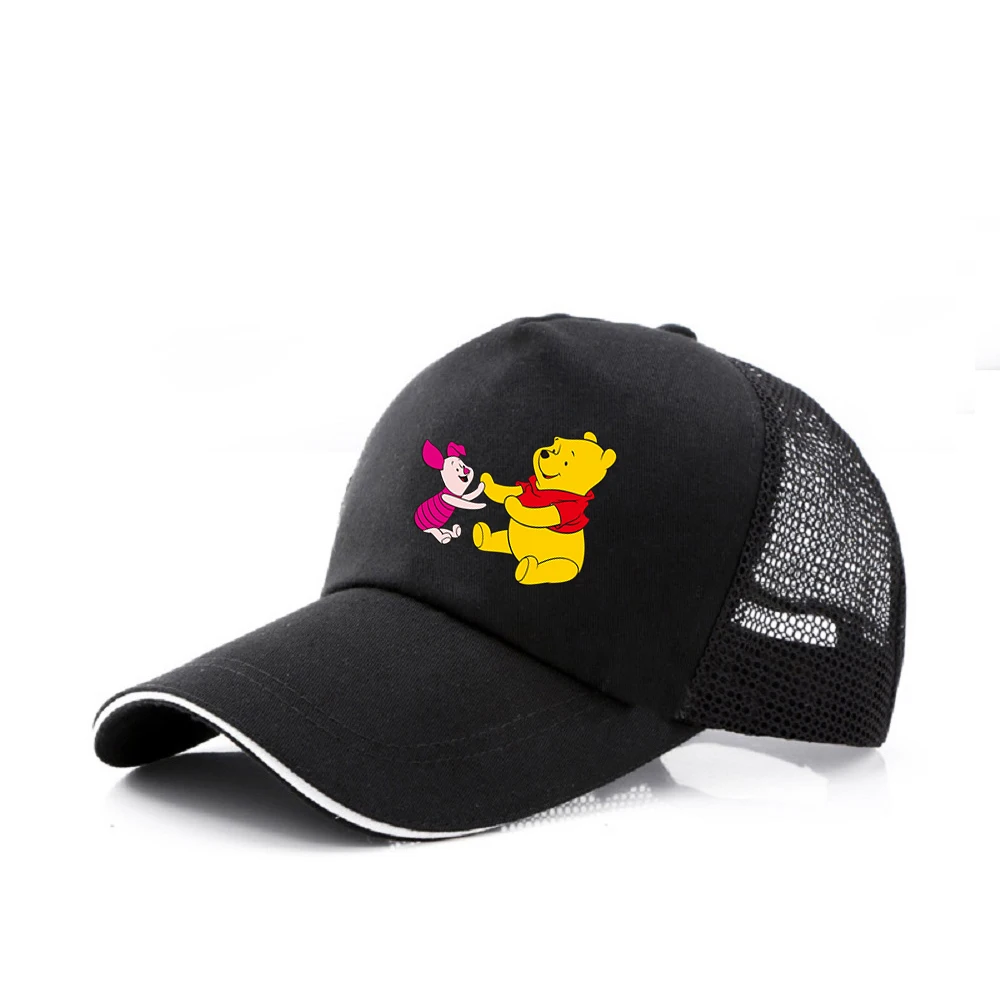

Hip Hop Cap Winnie The Pooh Disney Tigger Children's Baseball Cap Printed Hip Hop Cap Size Adjustable Back Buckle Cap Gift