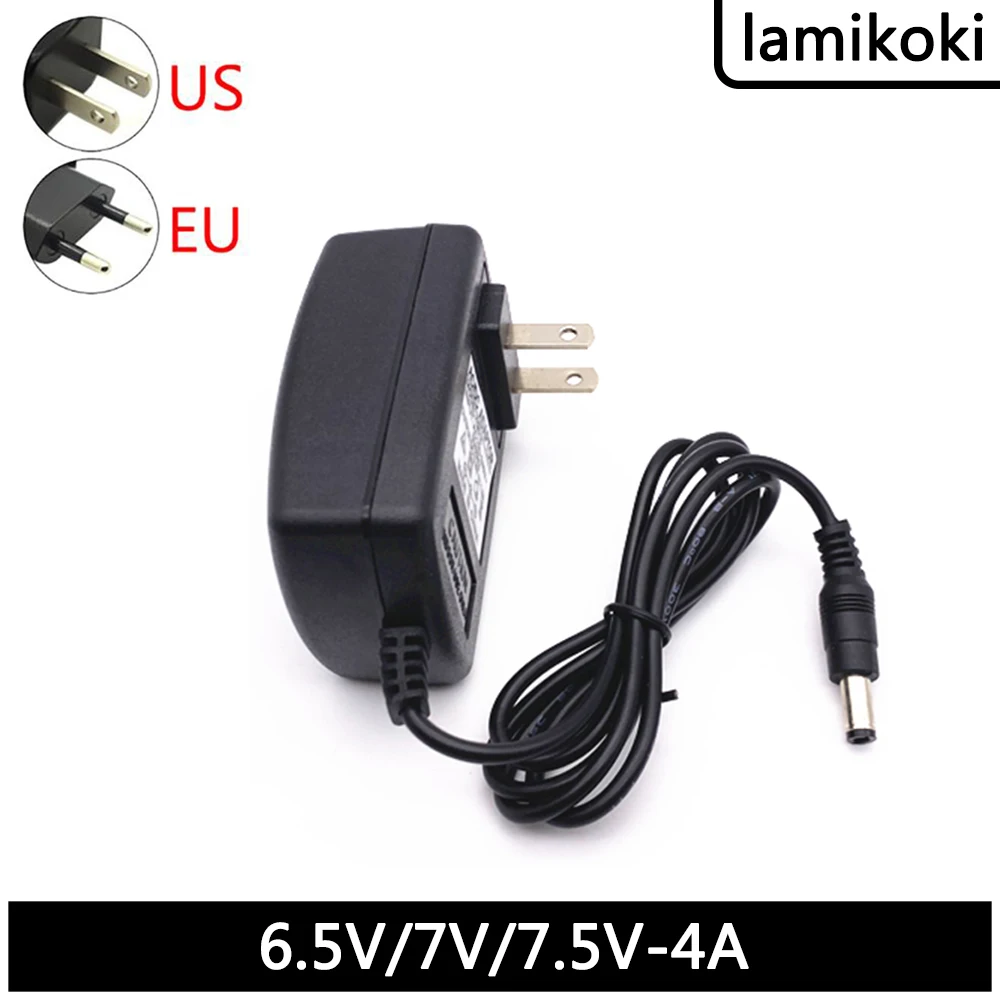 

[4A Current] DC 6.5V 7V 7.5V 4A Power Adapter DC Stabilized Switching Power Supply Speaker Power Cord