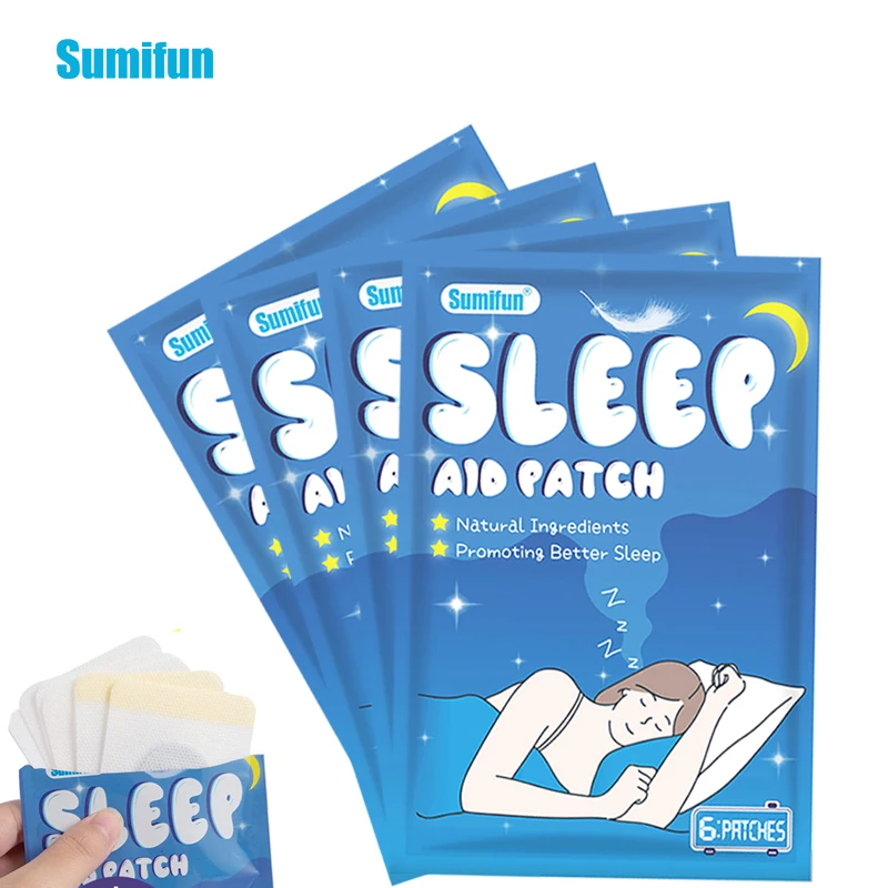 

18/30Pcs Sumifun Sleep Aid Medical Plaster Herbal Sleeping Patch Improve Insomnia Relieve Stress Anxiety Sticker for Kids Adult