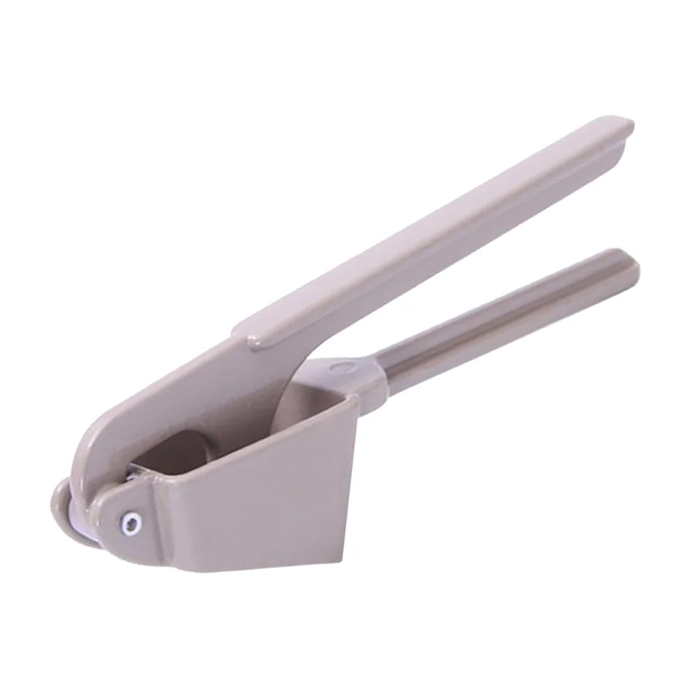 

Garlic Press Mincer Ginger Crusher Proof Rust Metal Machine Kitchen Gadget Tool Rocker Masher Minced Keeper Grinder Large Slicer