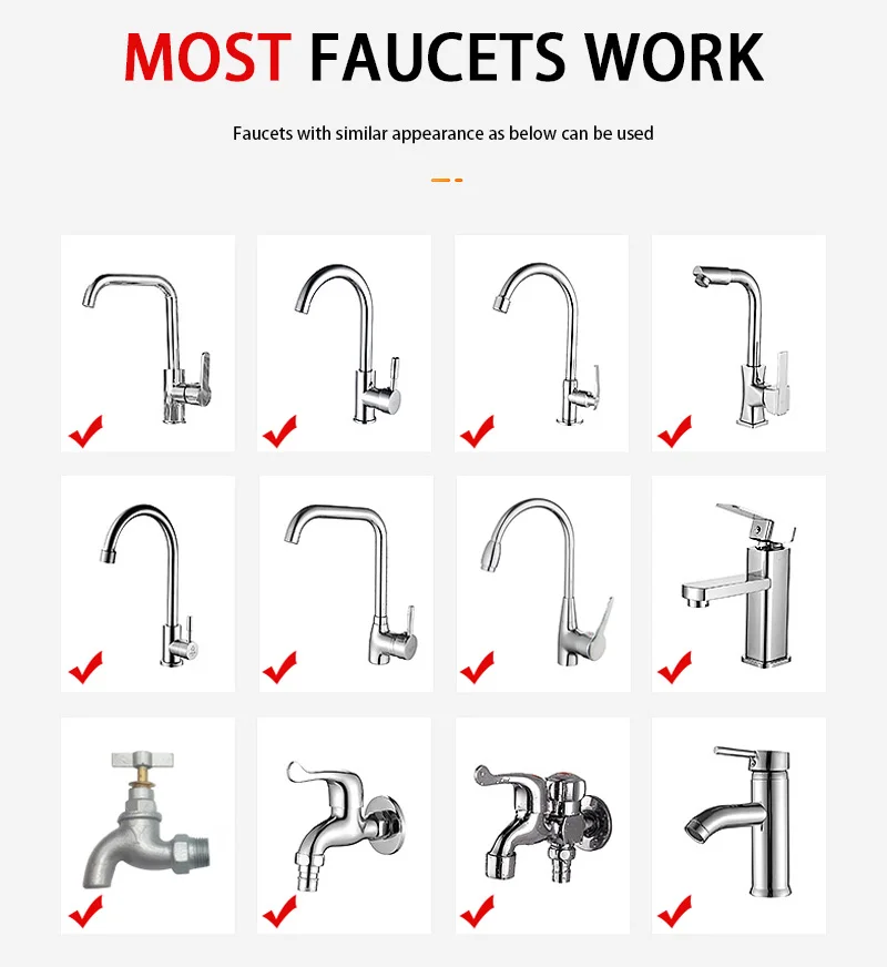 360° Поворотный насадка для крана Система фильтрации для экономии воды и душевая головка с пузырьками аксессуары.